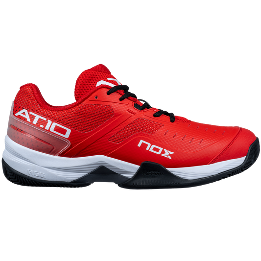 Zapatillas de Pádel Nox AT10 Rojo/Negro
