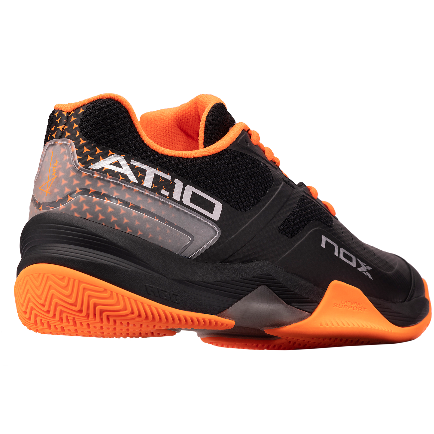 Zapatillas de pádel Nox AT10 Negro/Naranja