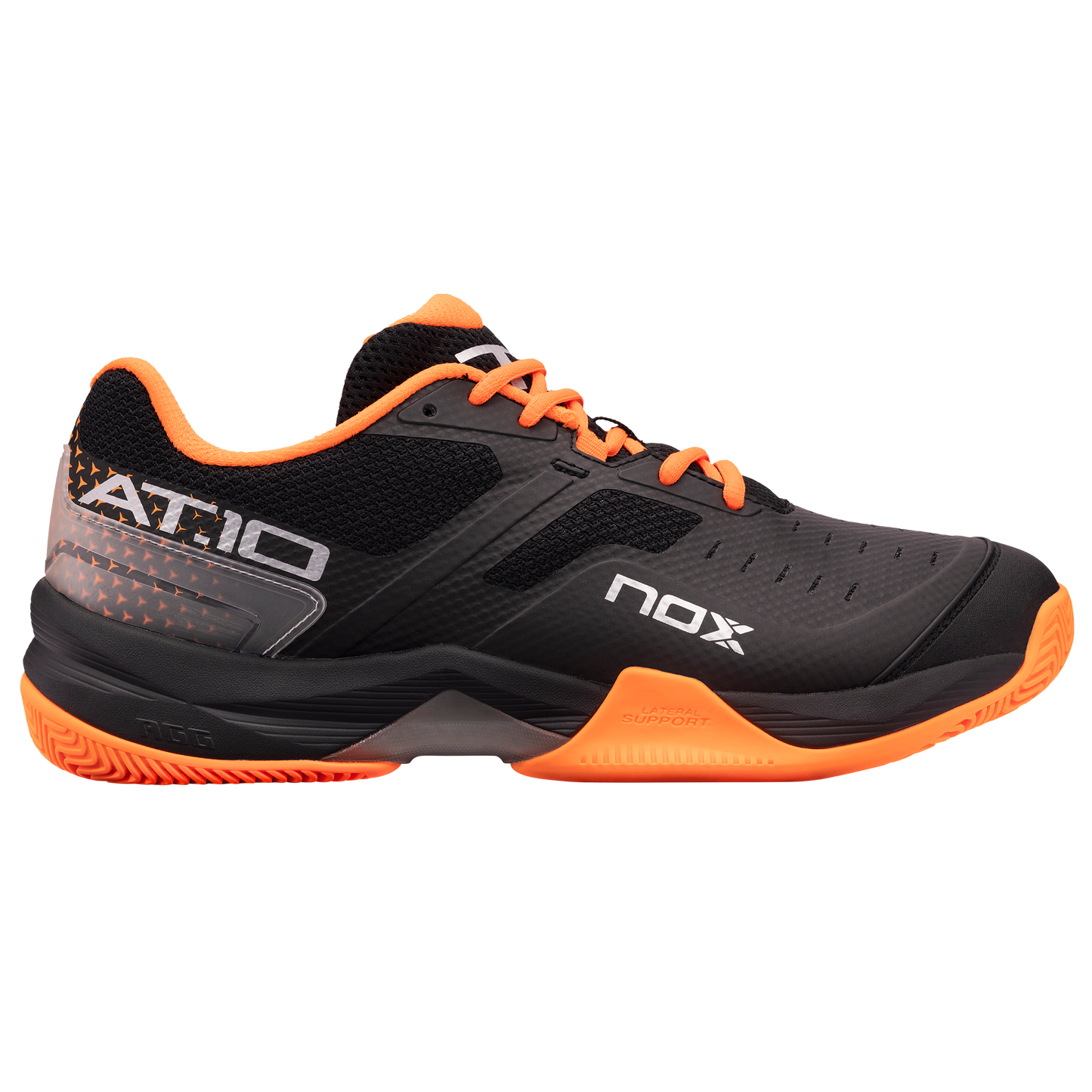 Zapatillas de pádel Nox AT10 Negro/Naranja
