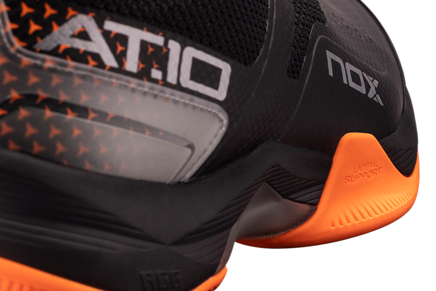 Zapatillas de pádel Nox AT10 Negro/Naranja