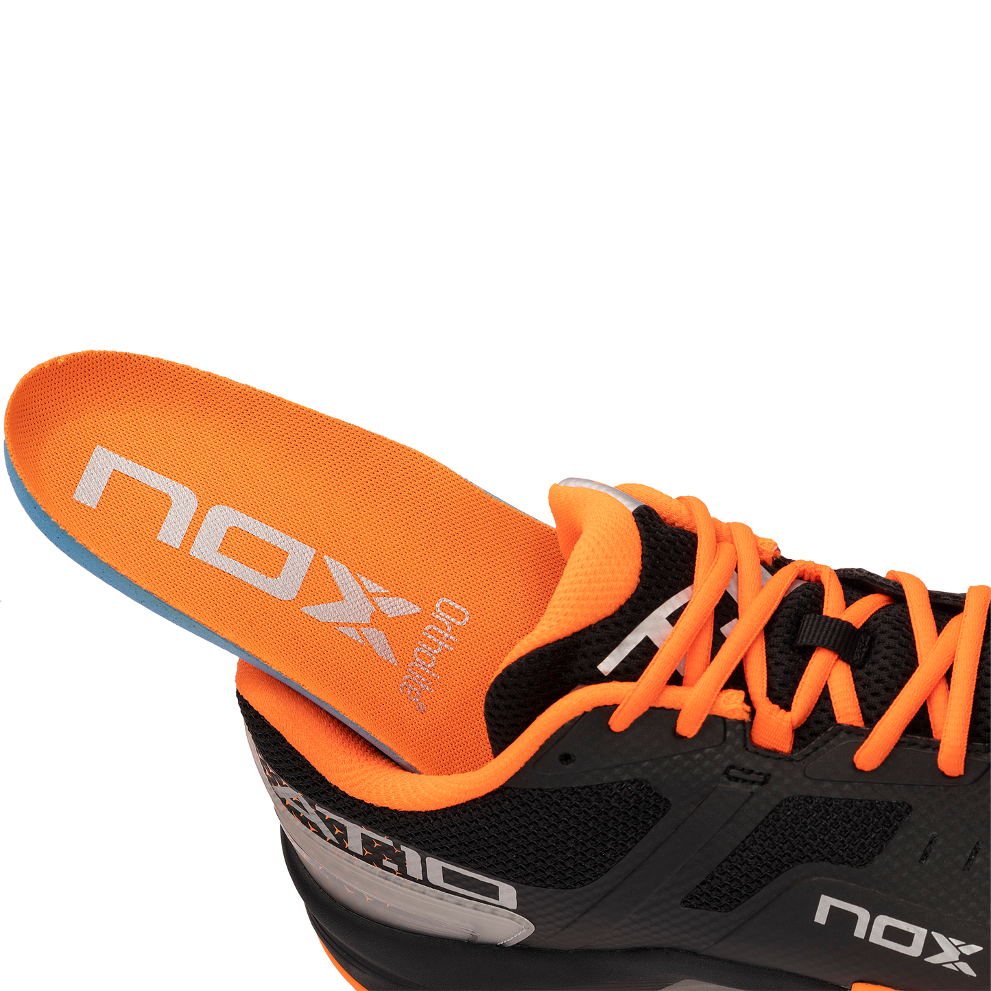 Zapatillas de pádel Nox AT10 Negro/Naranja