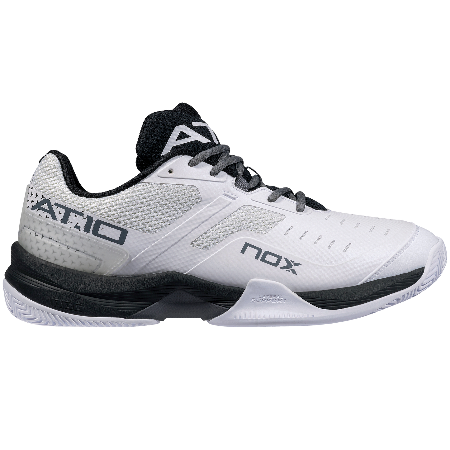Zapatillas de Pádel Nox AT10 Blanco/Negro