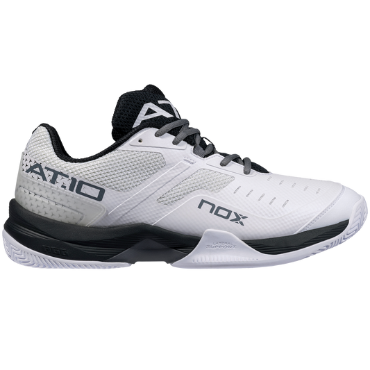 Zapatillas de Pádel Nox AT10 Blanco/Negro