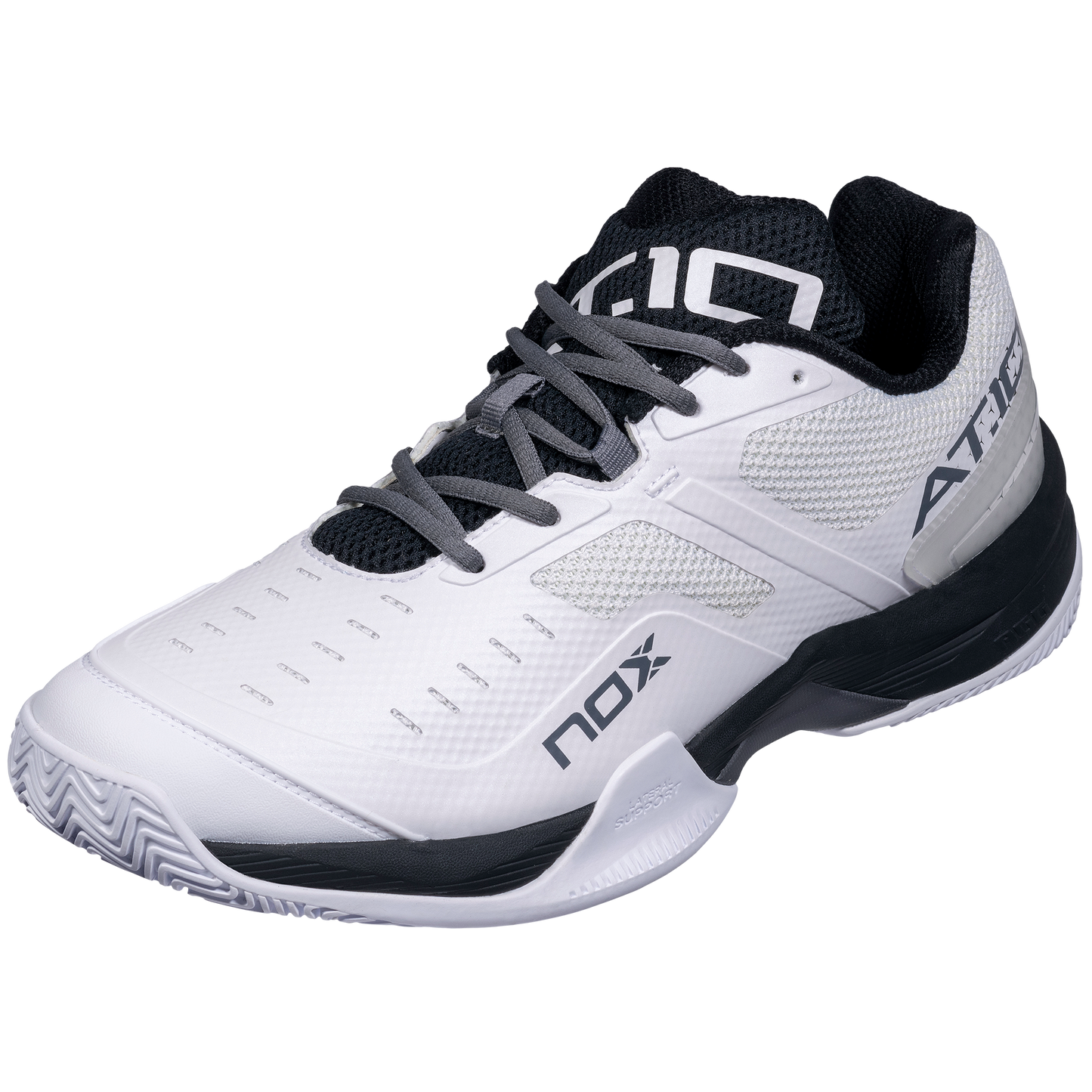 Zapatillas de Pádel Nox AT10 Blanco/Negro