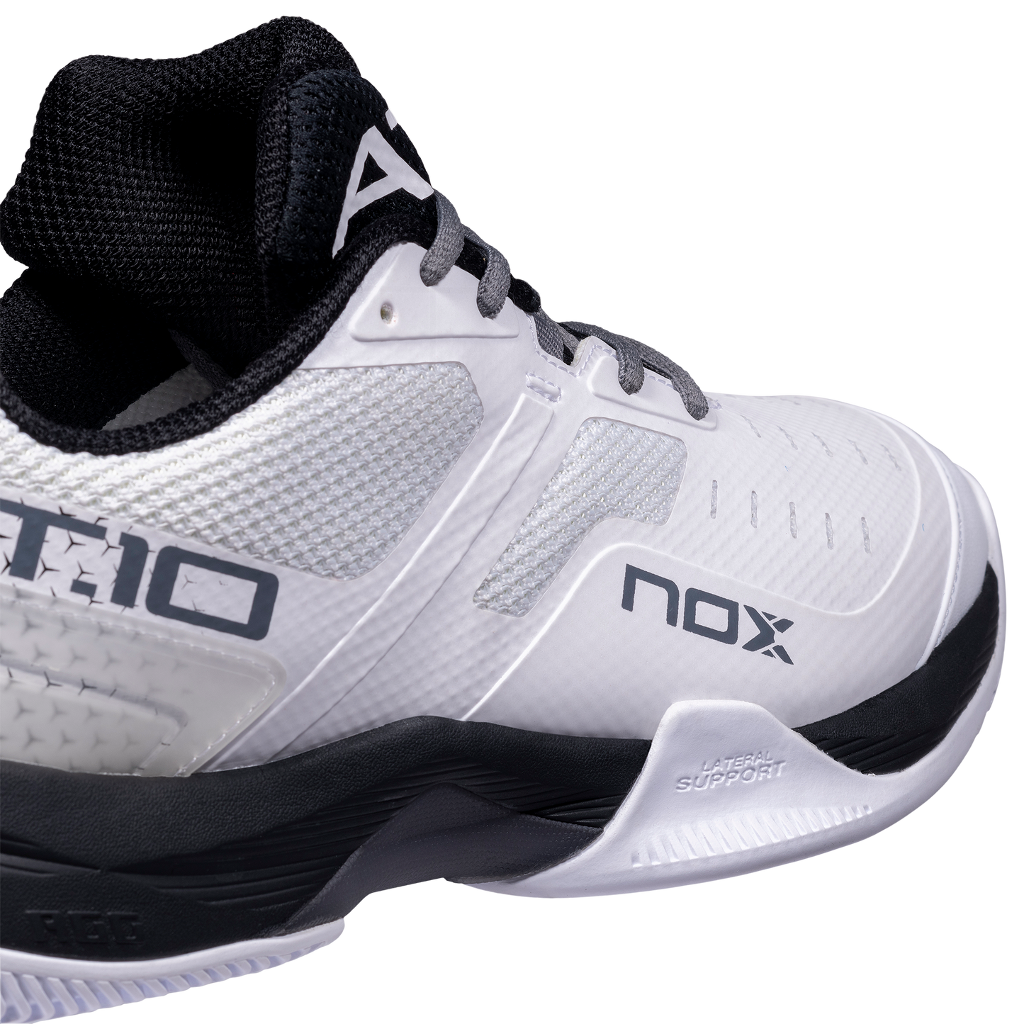 Zapatillas de Pádel Nox AT10 Blanco/Negro