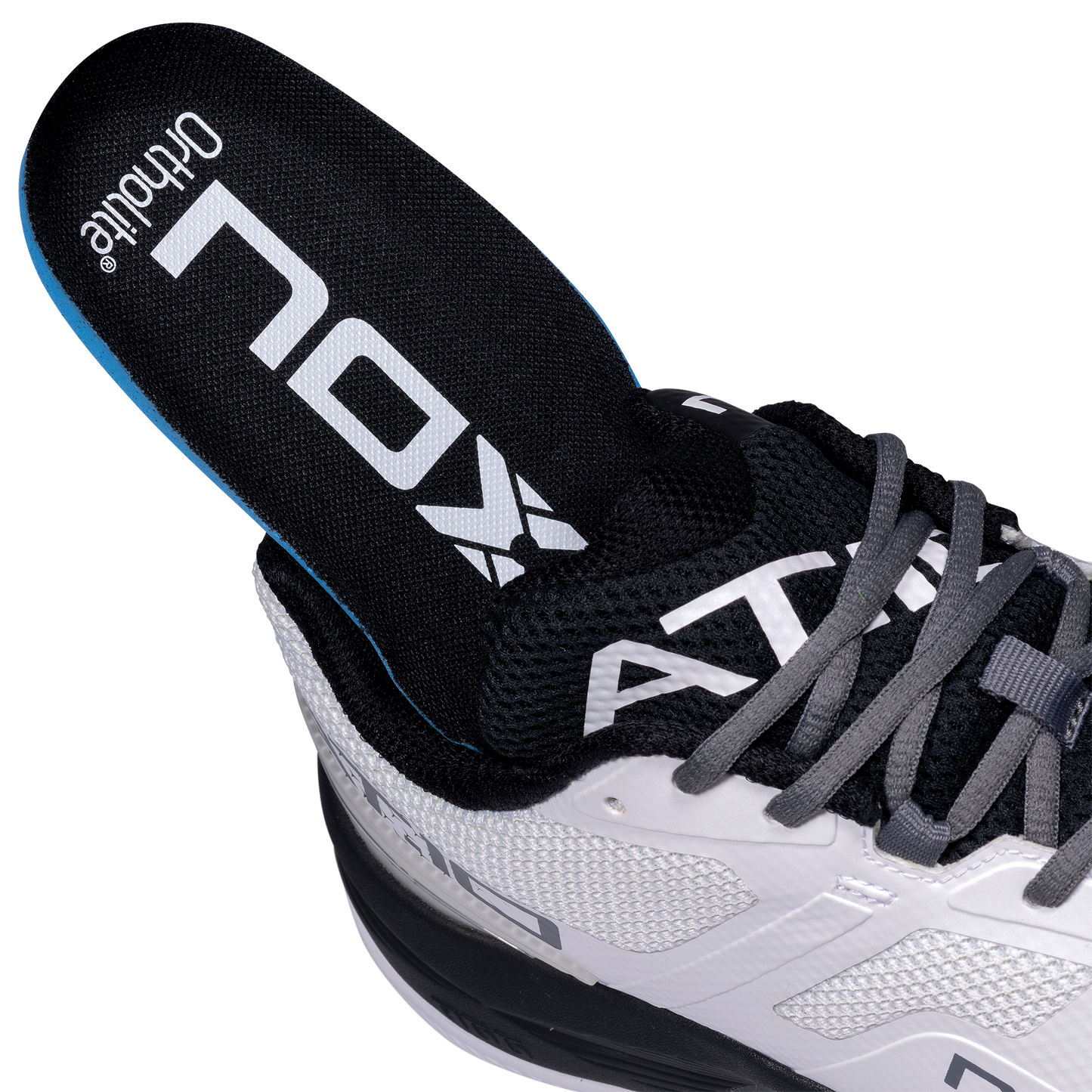 Zapatillas de Pádel Nox AT10 Blanco/Negro