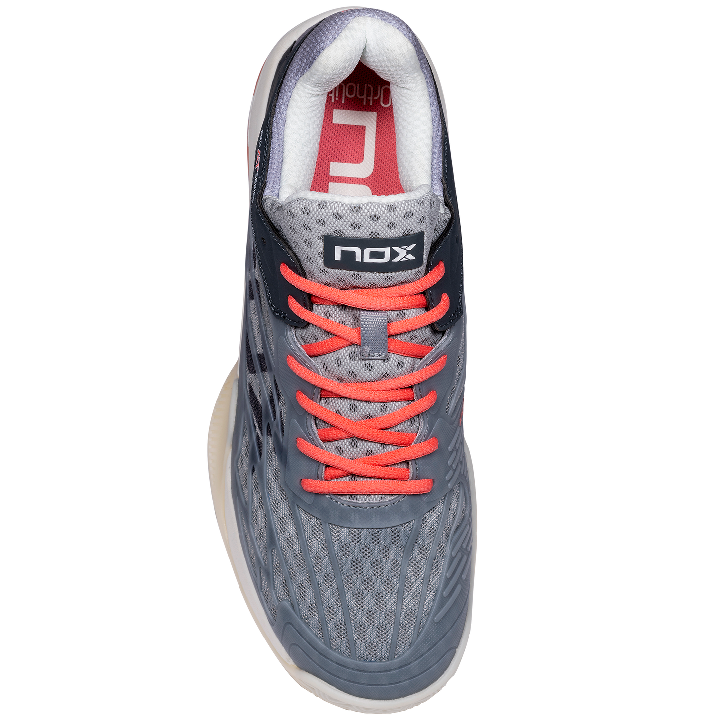 Zapatillas de pádel Nox AT10 LUX Gris/Coral