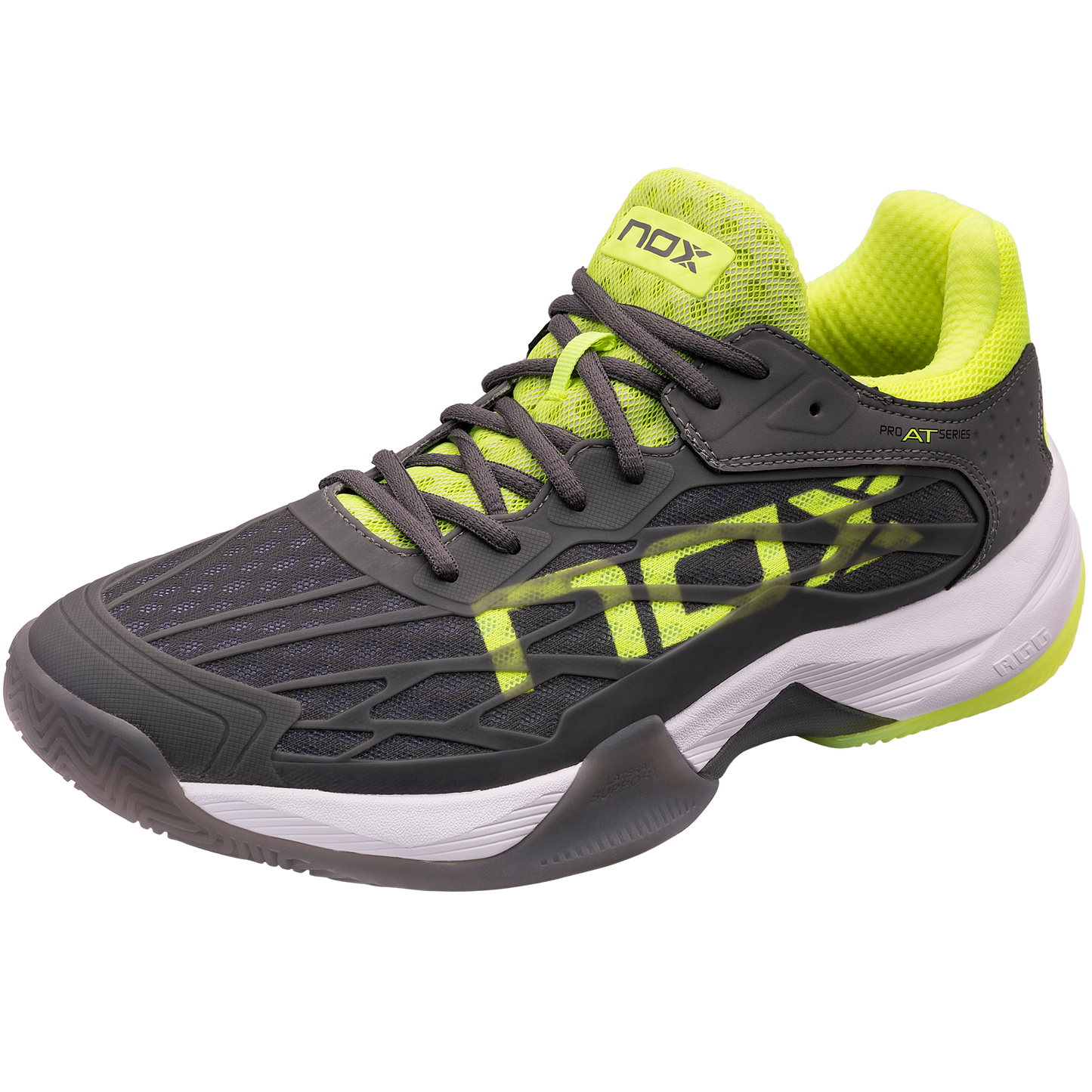 Zapatillas de pádel Nox AT10 LUX Gris/Amarillo Flúor