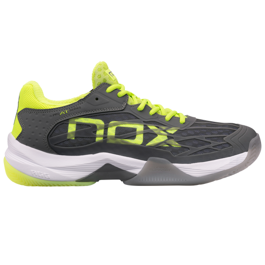 Zapatillas de pádel Nox AT10 LUX Gris/Amarillo Flúor