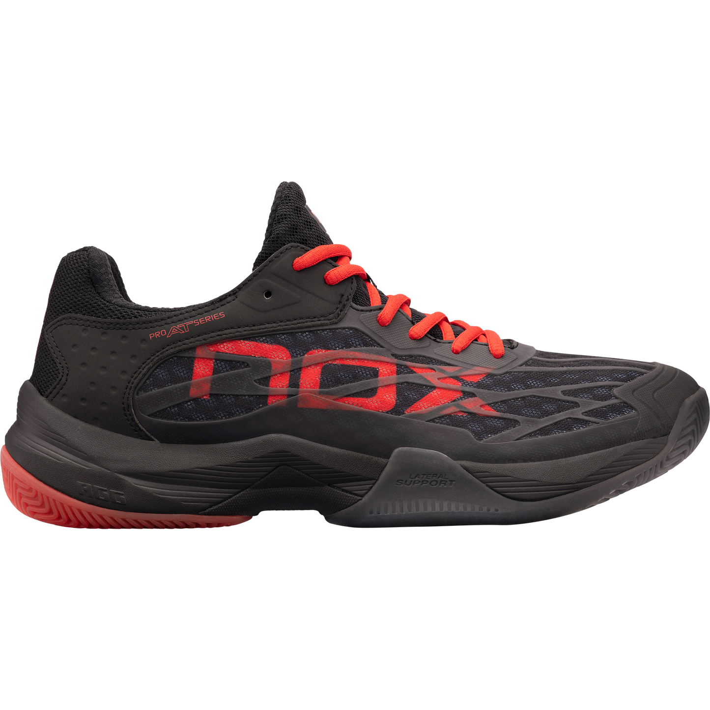 Zapatillas de pádel Nox AT10 LUX Negro/Rojo