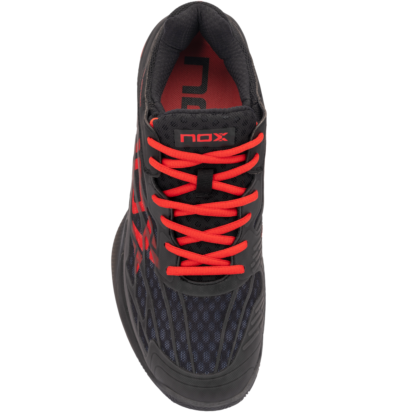 Zapatillas de pádel Nox AT10 LUX Negro/Rojo