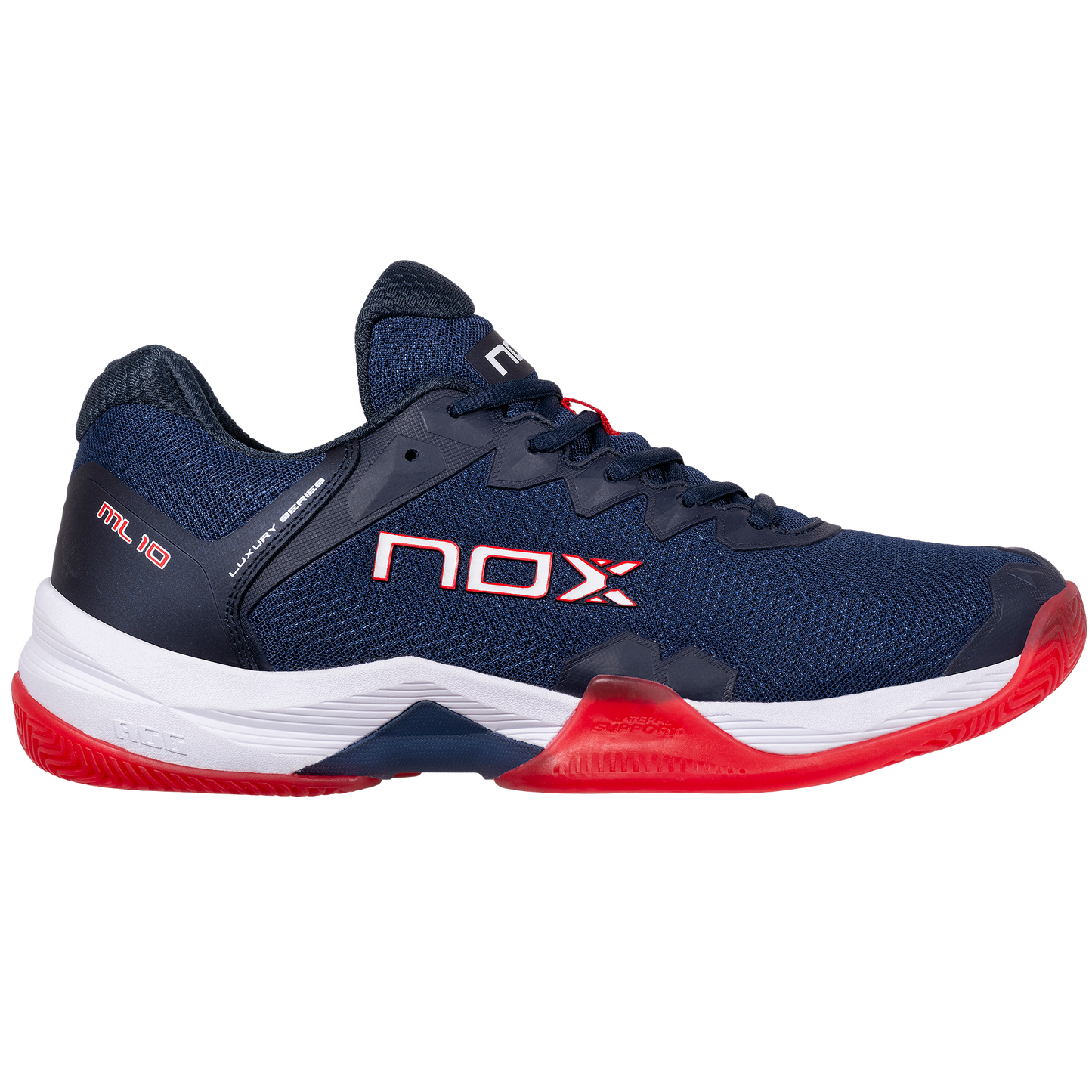 Zapatillas de Pádel Nox ML10 HEXA Azul marino/Rojo