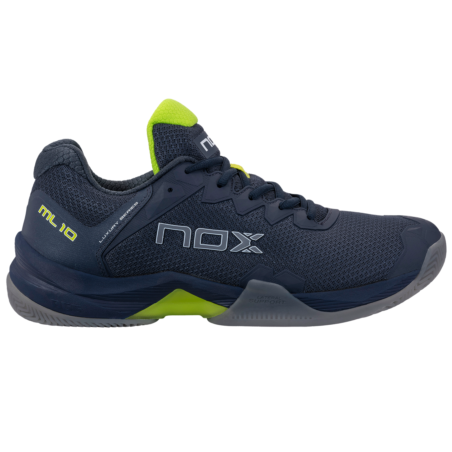 Zapatillas de Pádel Nox ML10 HEXA Azul Marino/Lima