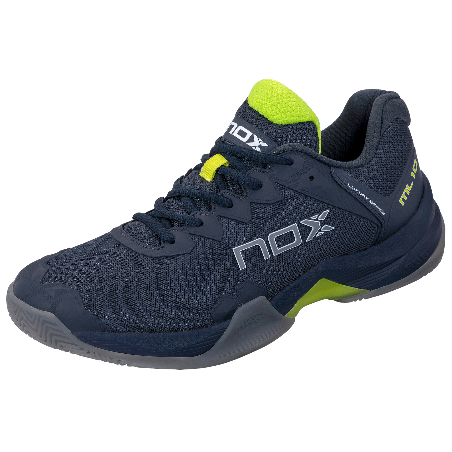 Zapatillas de Pádel Nox ML10 HEXA Azul Marino/Lima