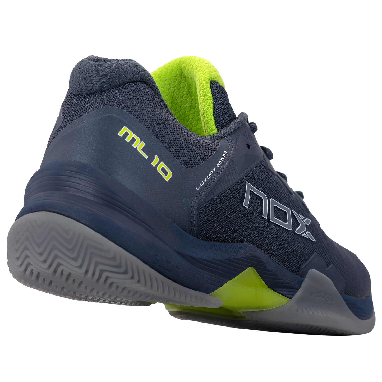 Zapatillas de Pádel Nox ML10 HEXA Azul Marino/Lima
