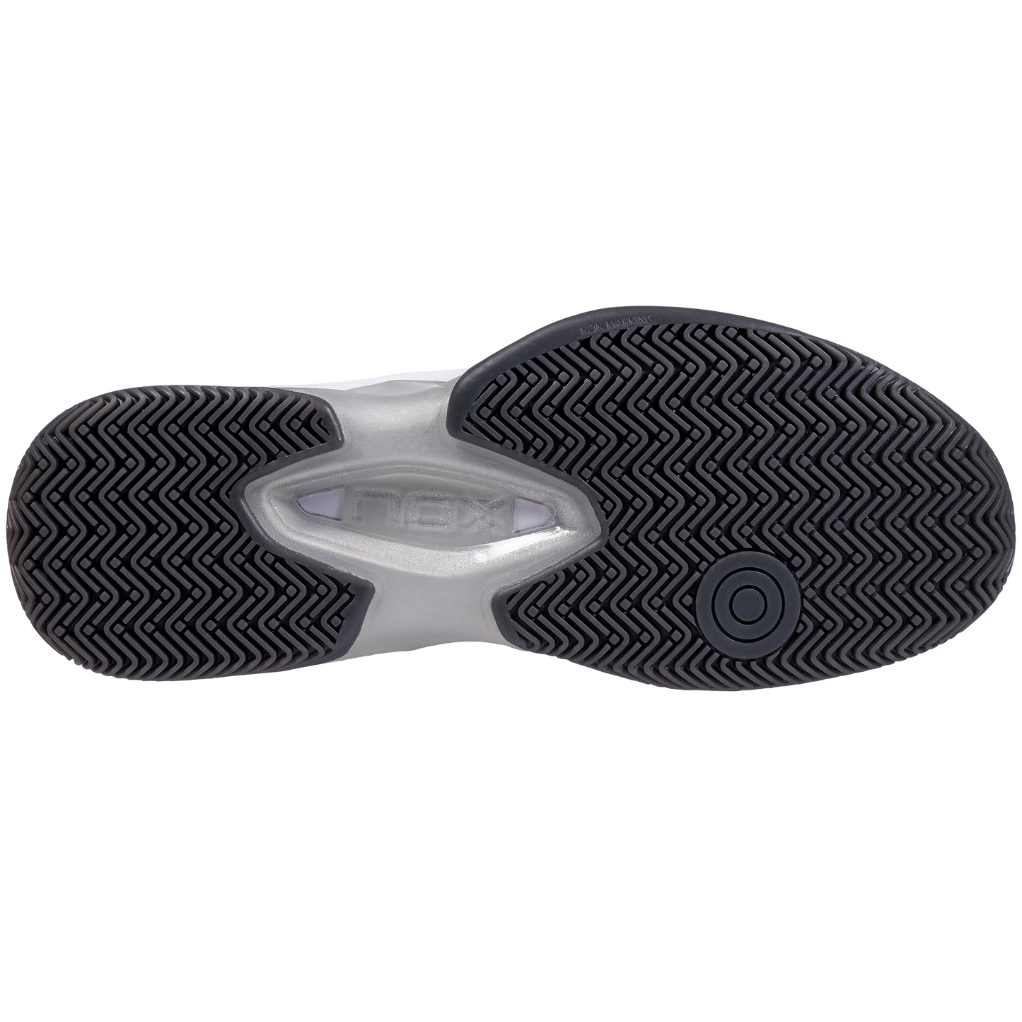 Zapatillas de Pádel Nox ML10 HEXA Granate/Gris plomo