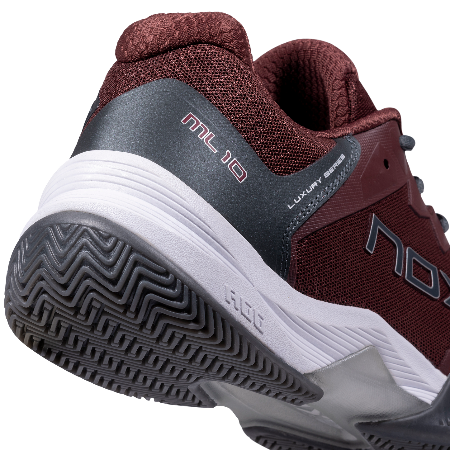 Zapatillas de Pádel Nox ML10 HEXA Granate/Gris plomo