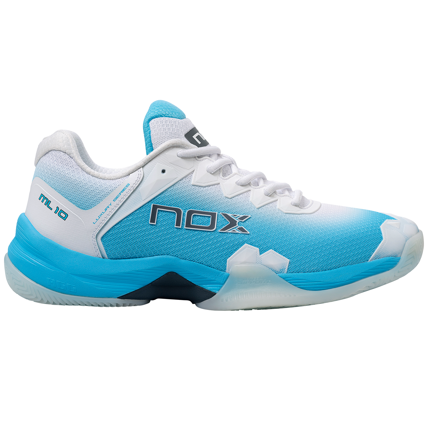 Zapatillas de Pádel Nox ML10 HEXA White/Aquarius