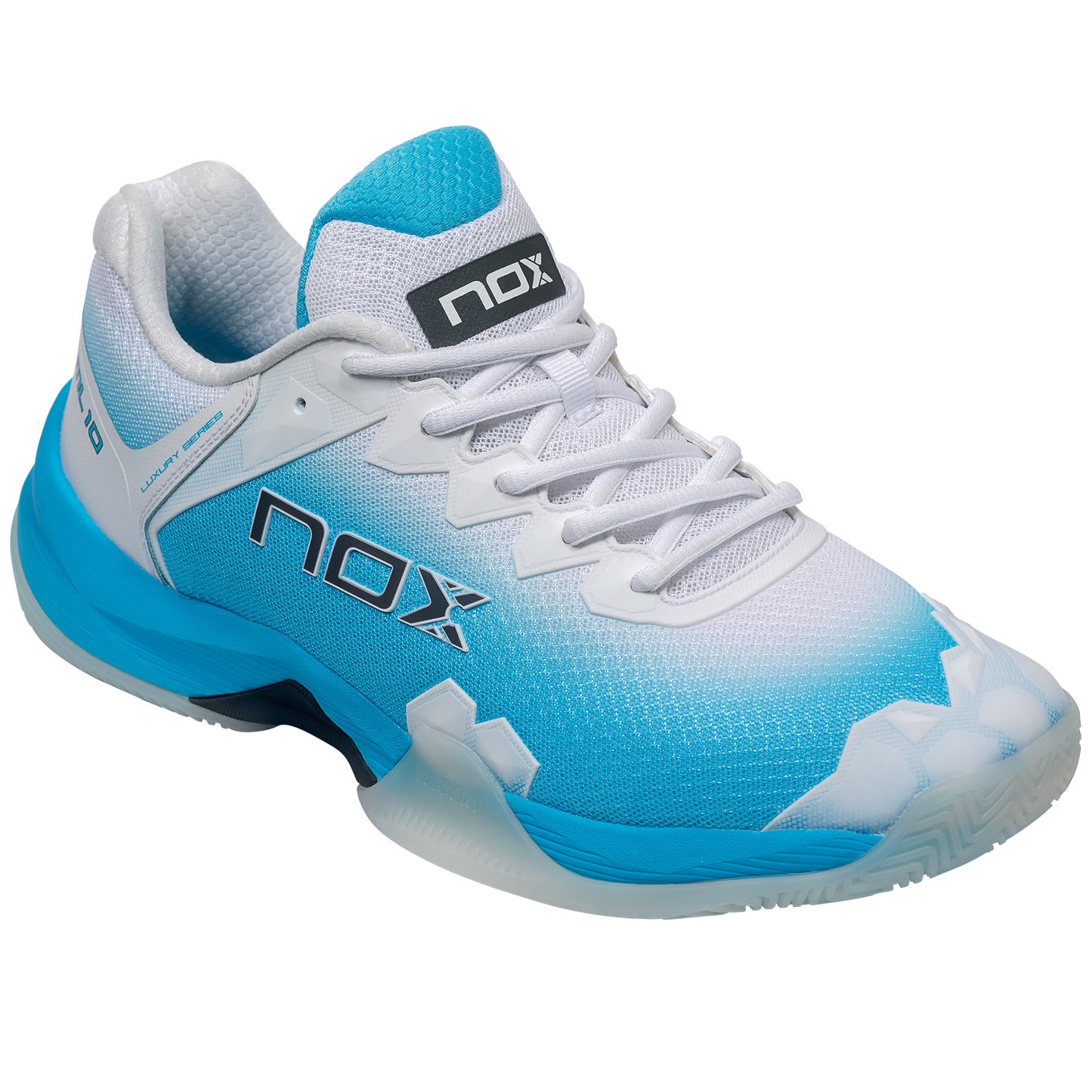 Zapatillas de Pádel Nox ML10 HEXA White/Aquarius
