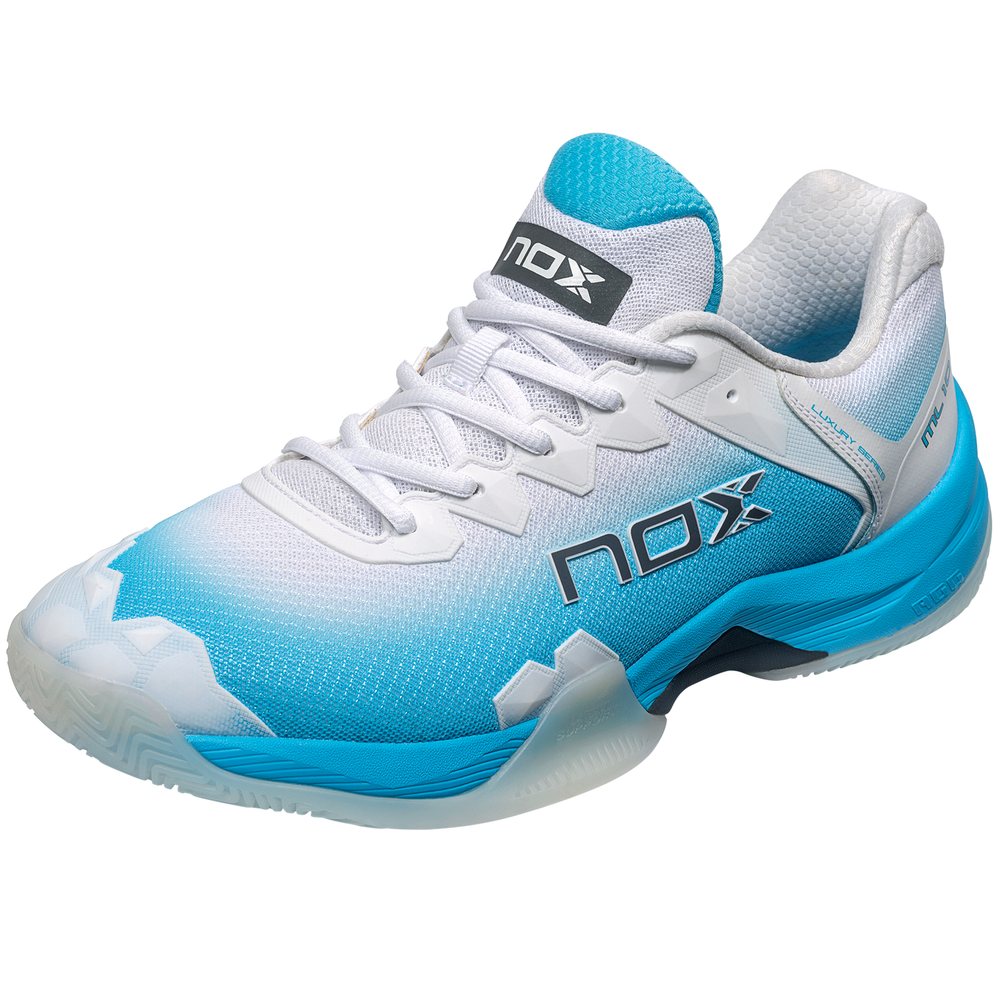 Zapatillas de Pádel Nox ML10 HEXA White/Aquarius