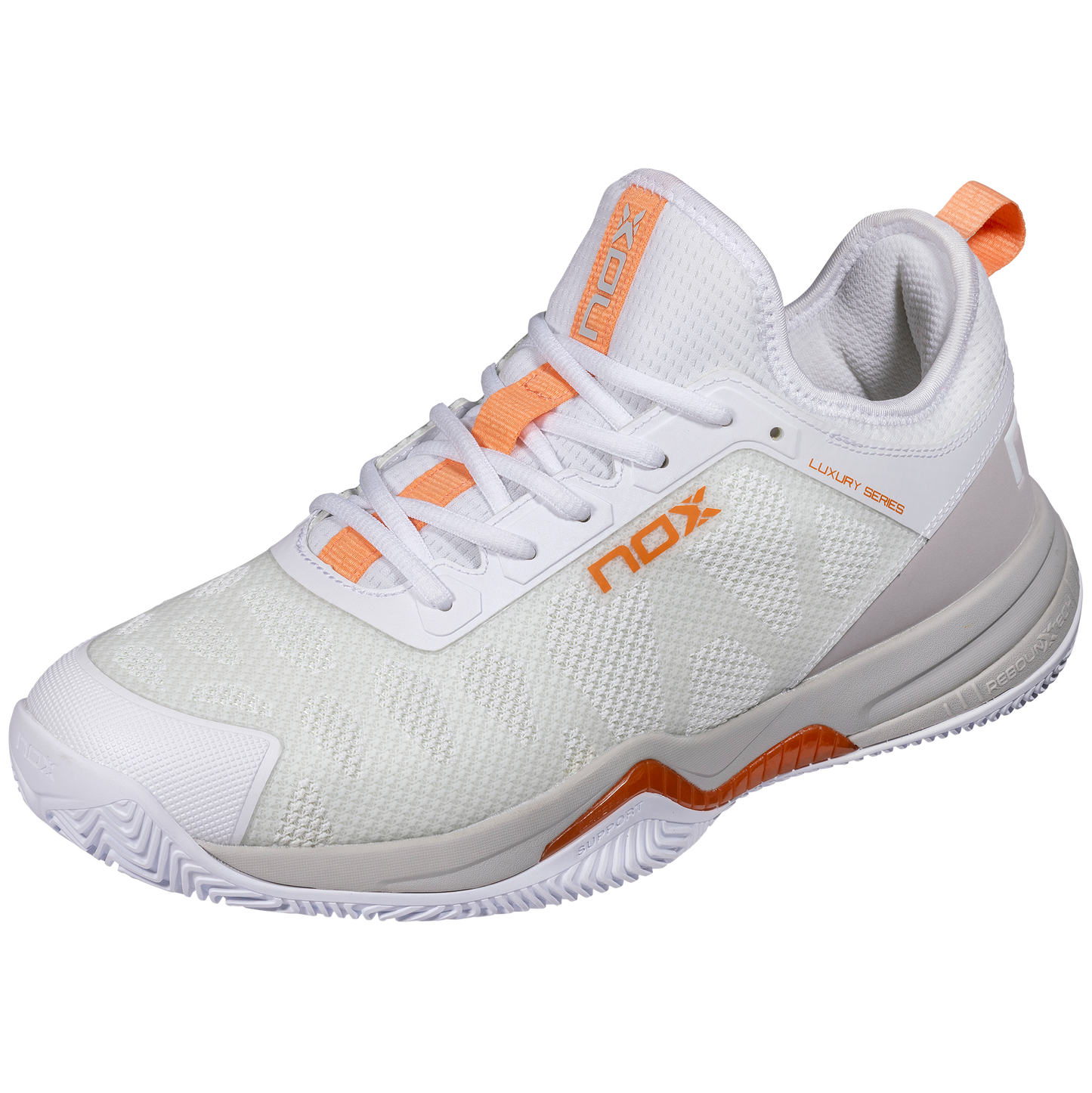 Zapatillas de Pádel Nox NERBO Blanco/Coral