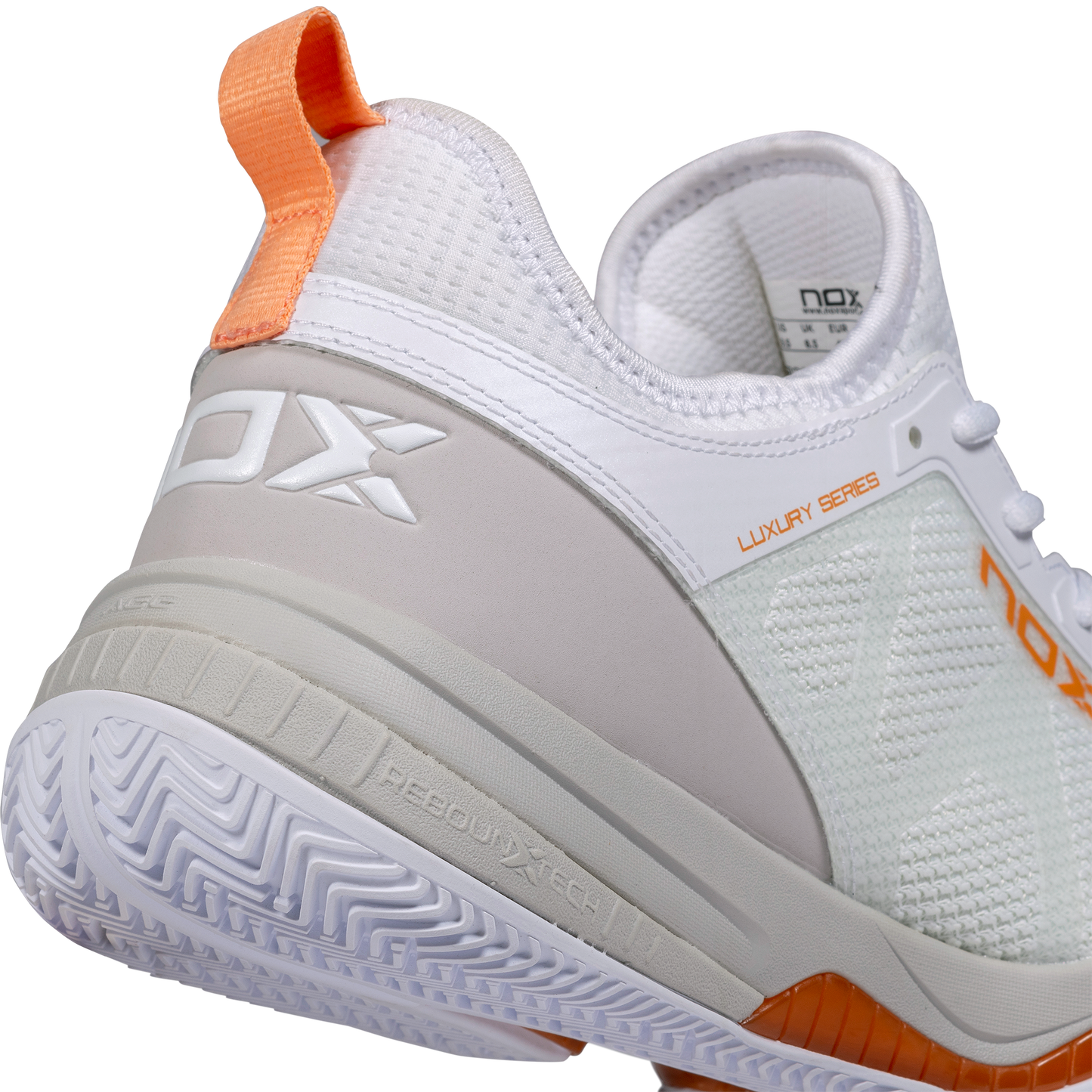 Zapatillas de Pádel Nox NERBO Blanco/Coral