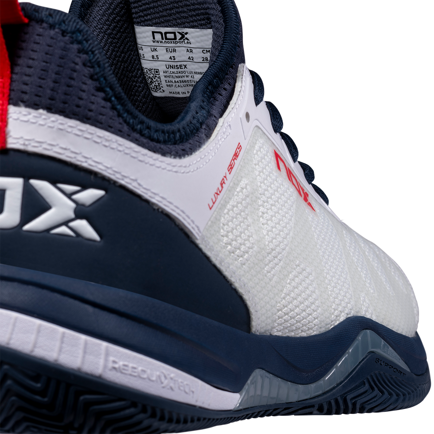 Zapatillas de Pádel Nox NERBO Blanco/Azul