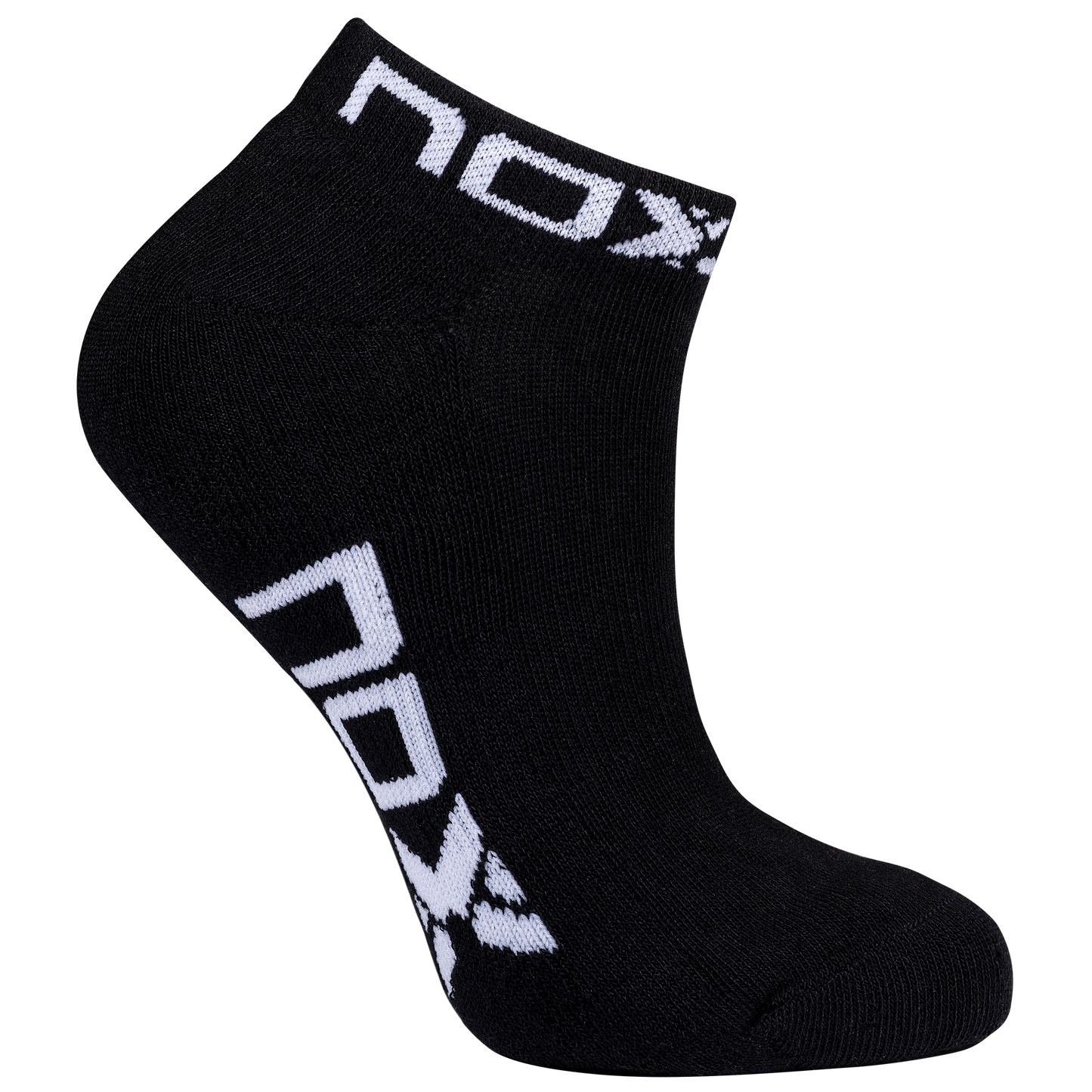 Pack calcetines técnicos TOBILLEROS "pinkies" negro/blanco