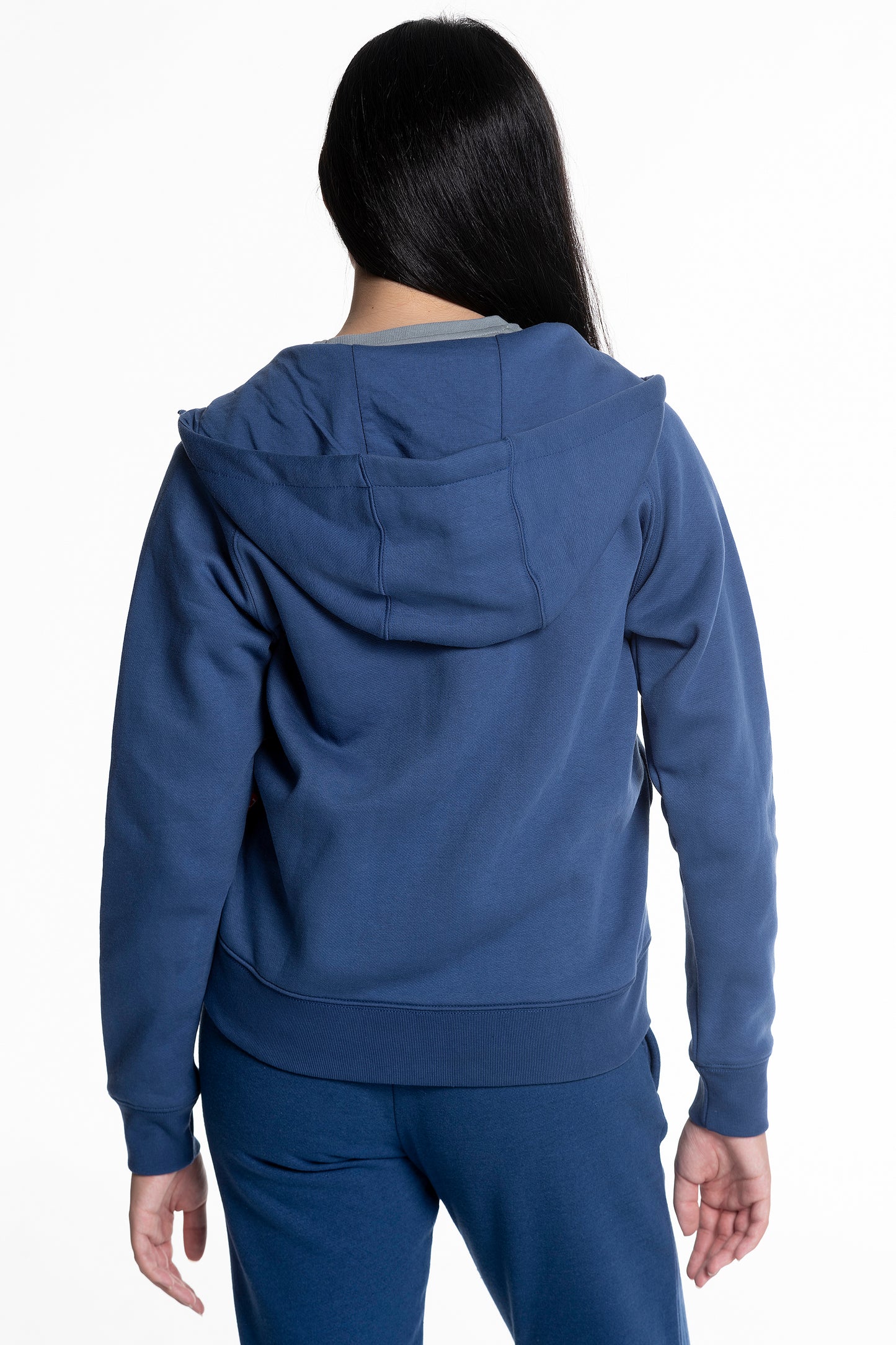 Sudadera con capucha CASUAL azul marino