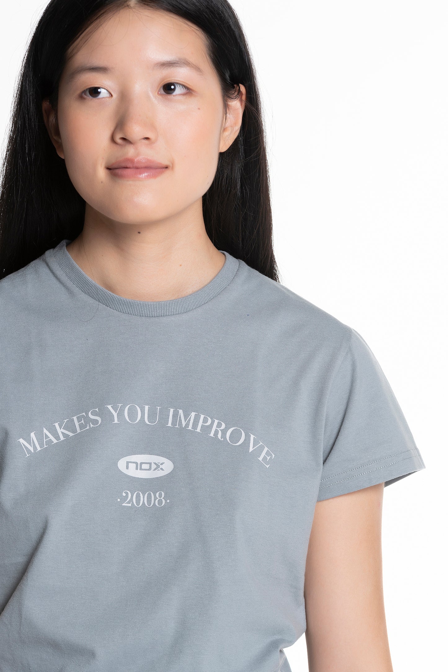 Camiseta BASIC CASUAL gris