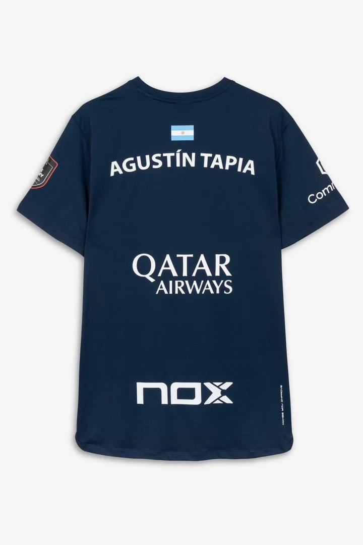 Camiseta Sponsors AT10 Azul Marino de Agustín Tapia