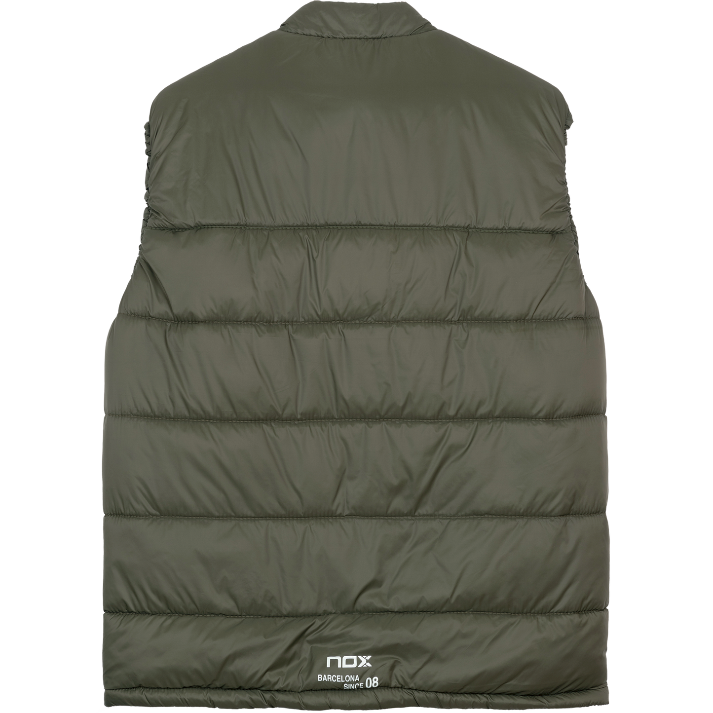 Chaleco CASUAL verde oscuro