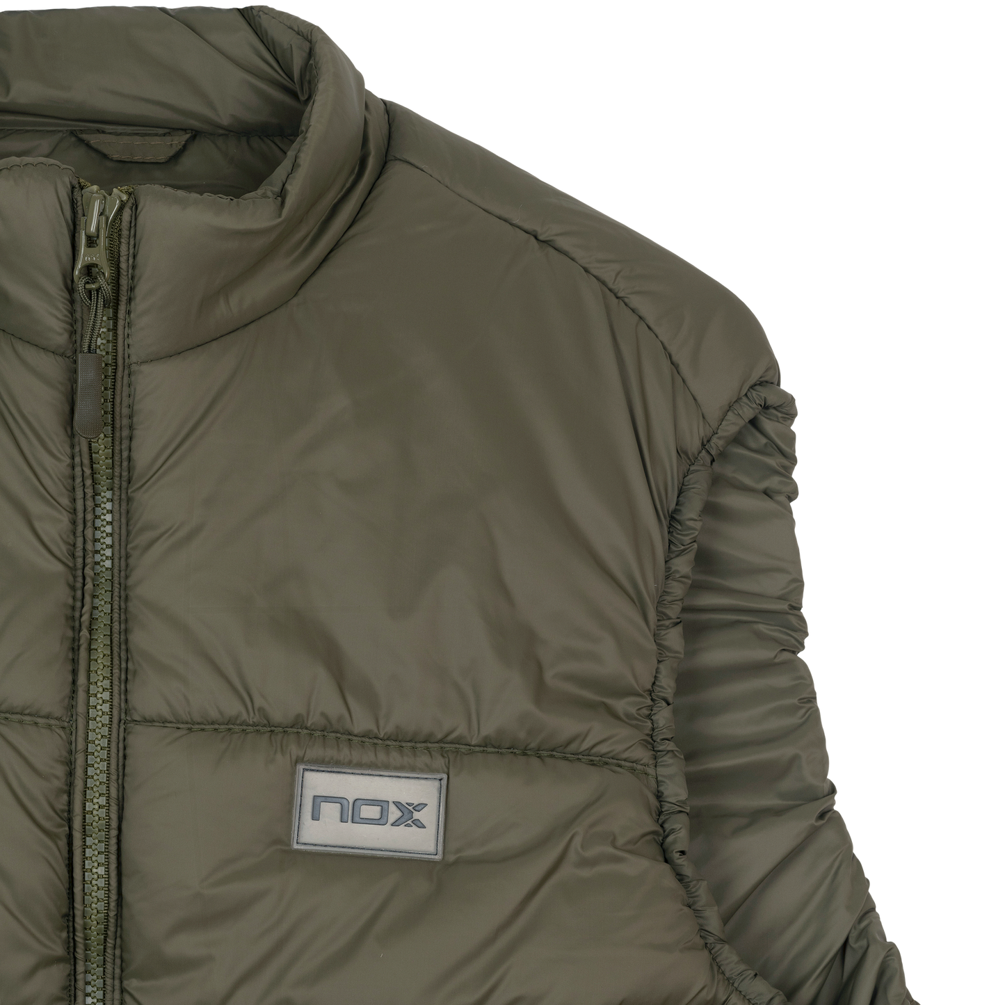 Chaleco CASUAL verde oscuro