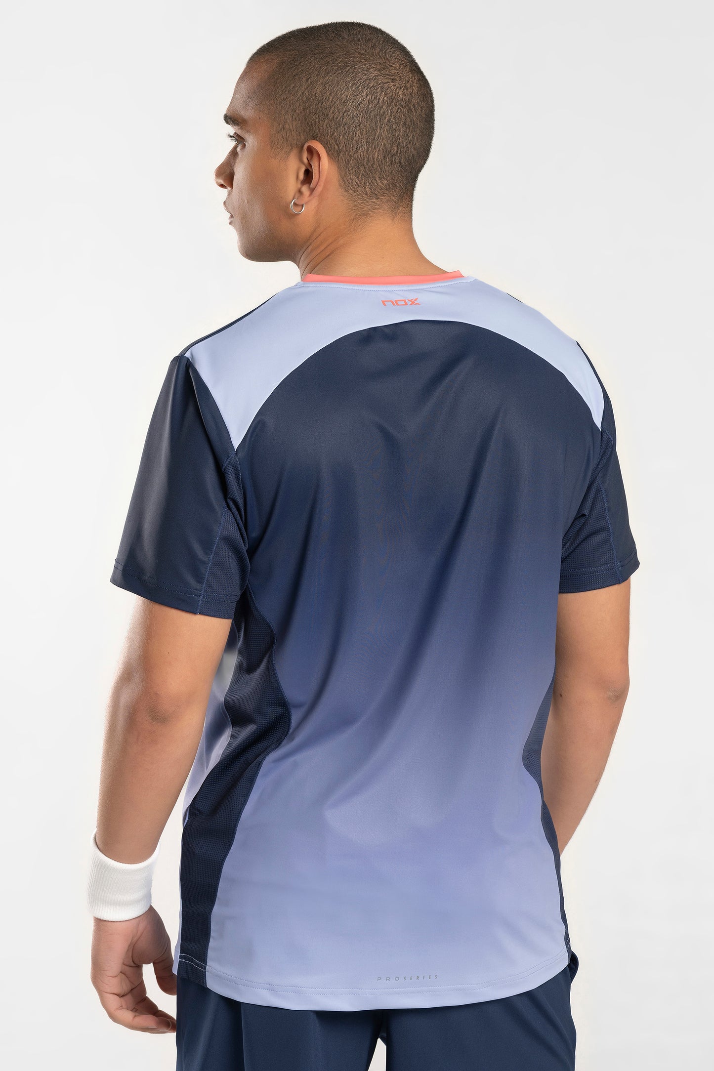 Camiseta PRO FIT azul degradado
