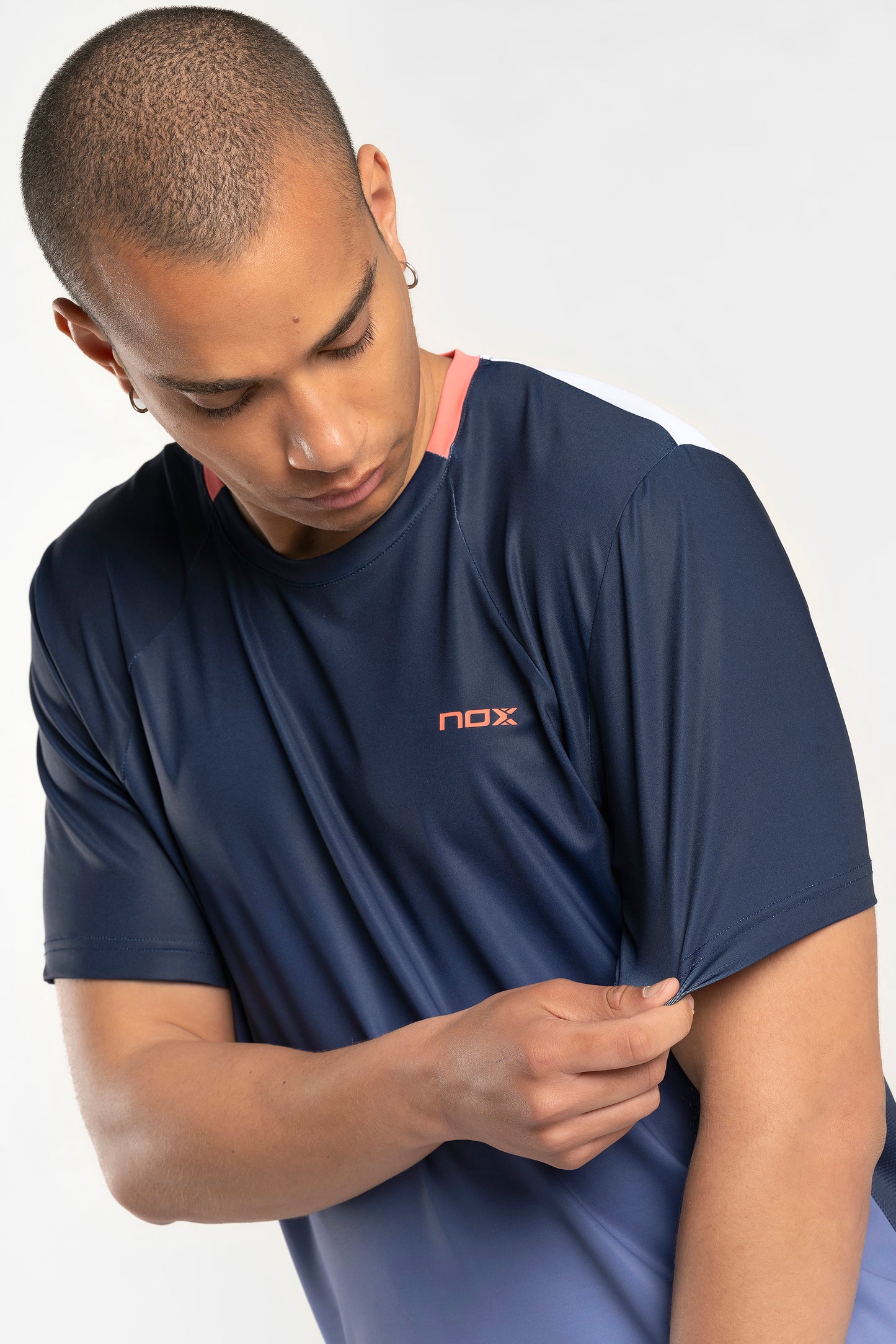 Camiseta PRO FIT azul degradado