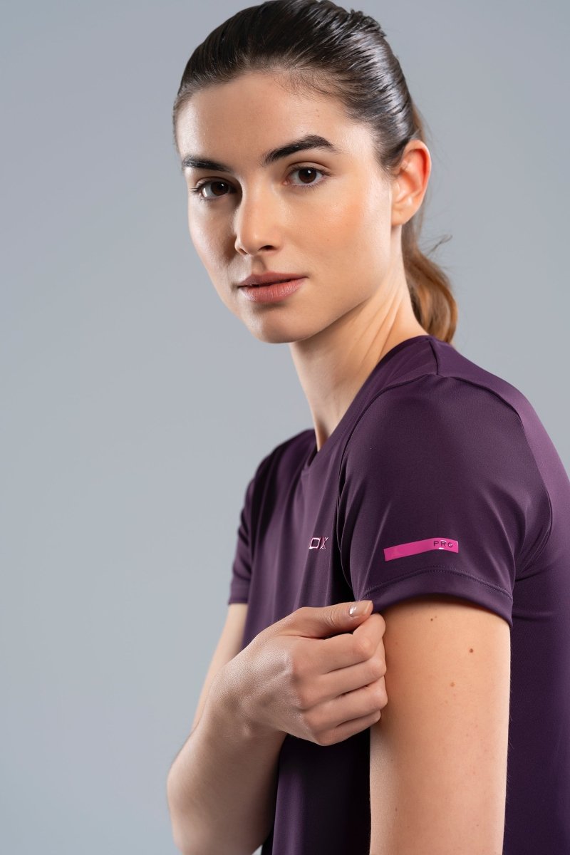 Camiseta Mujer PRO Deep Purple - NOXfw25Camisetas