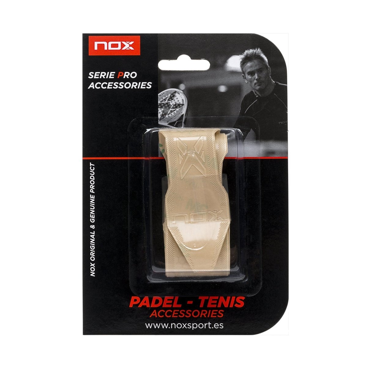 Protector Pala de Pádel Transparente con Relieve - NOXpadelProtectores de marco