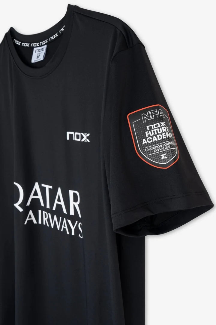 Camiseta Sponsors AT10 Negro de Agustín Tapia