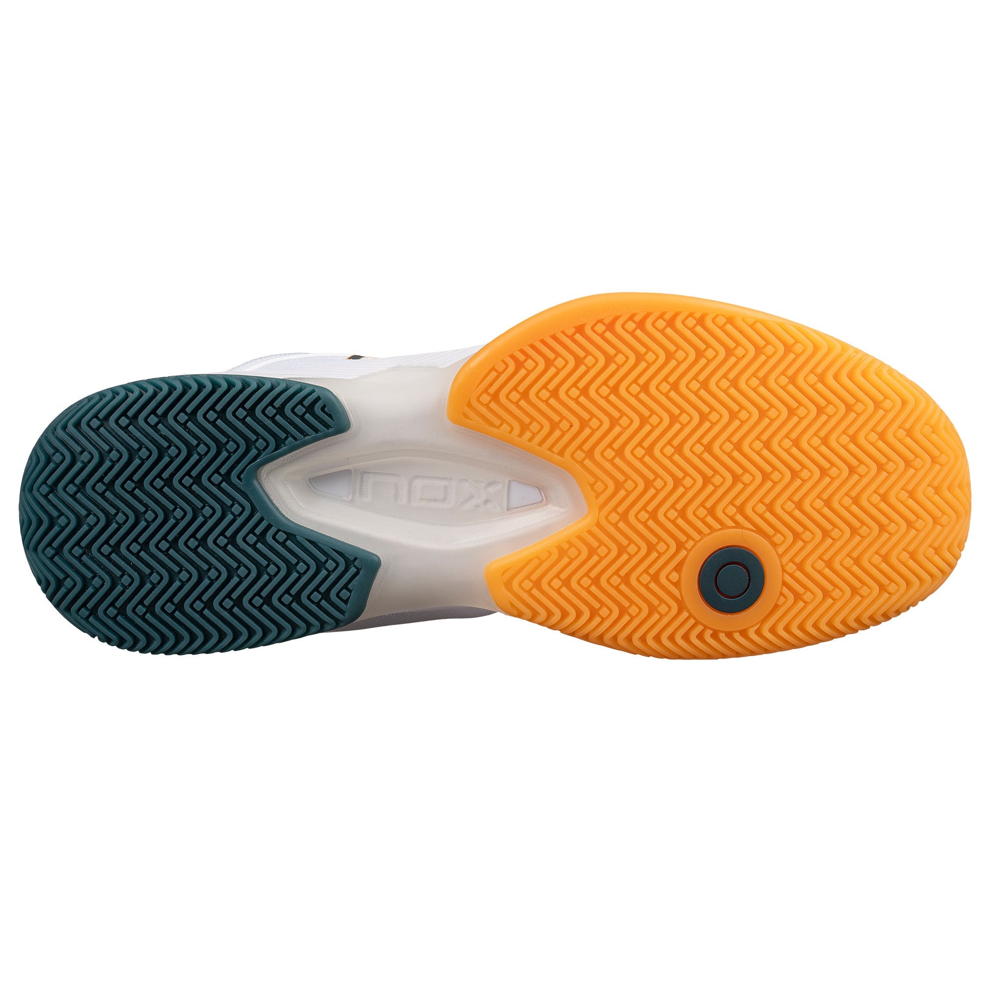 Zapatillas de pádel Nox ML10 HEXA Blanco/Albaricoque - NOX2024Zapatillas