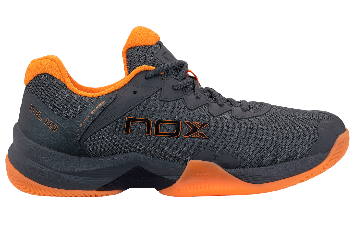 Zapatillas de Pádel Nox ML10 HEXA Gris/Naranja