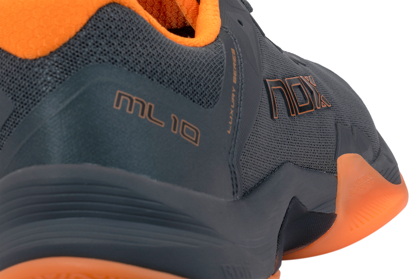 Zapatillas de Pádel Nox ML10 HEXA Gris/Naranja