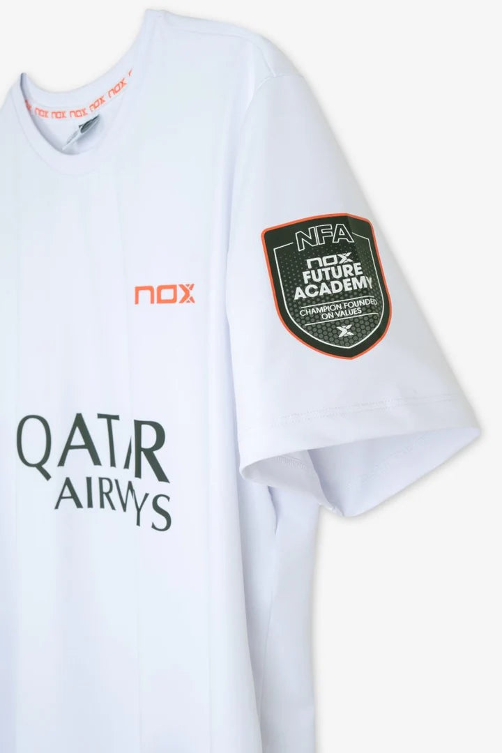 Camiseta Sponsors AT10 Blanco de Agustín Tapia