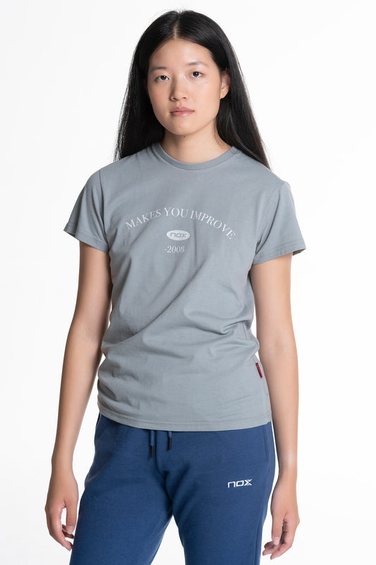 Camiseta BASIC CASUAL gris