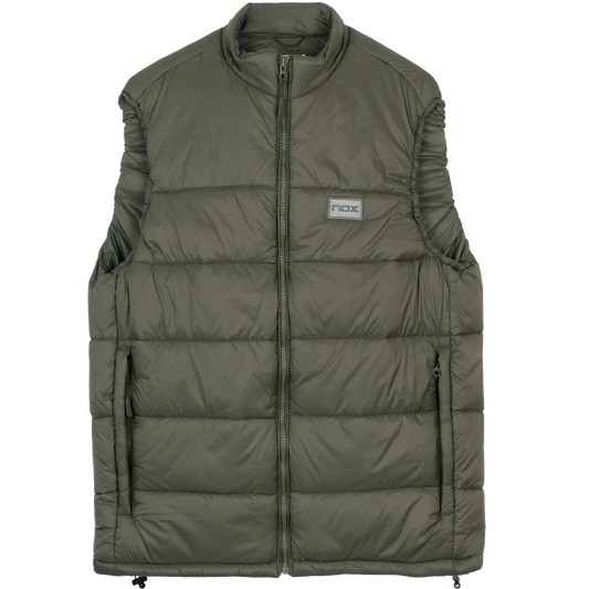 Chaleco CASUAL verde oscuro
