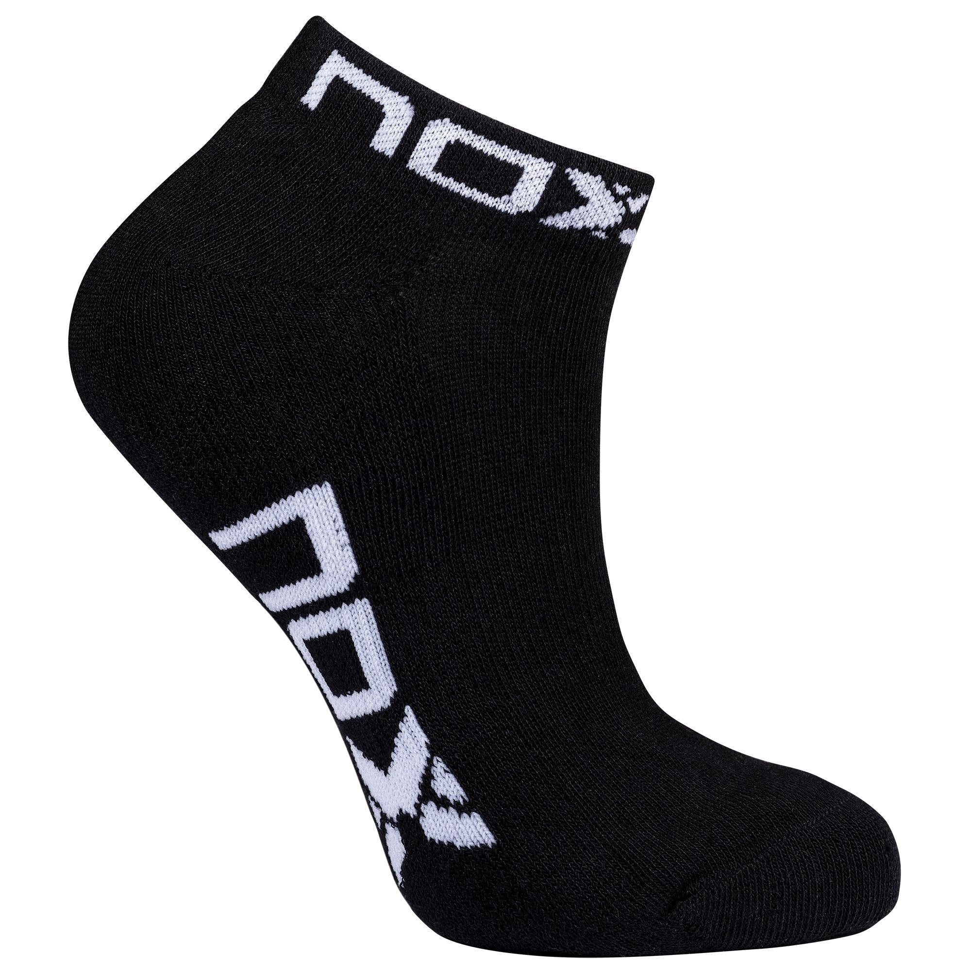 Bolsa 6 pares (2 Uds/Par) - Pack calcetines técnicos TOBILLEROS "pinkies" negro/blanco - NOXcalcetinesBolsas/Cajas MKP