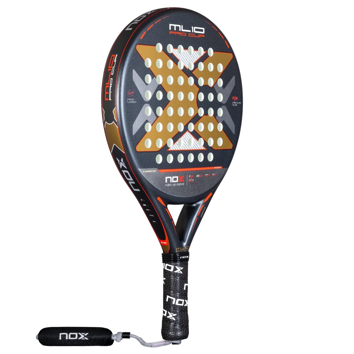 PALA ML10 PRO CUP ROUGH SURFACE EDITION BY MIGUEL LAMPERTI - NOX2025Palas