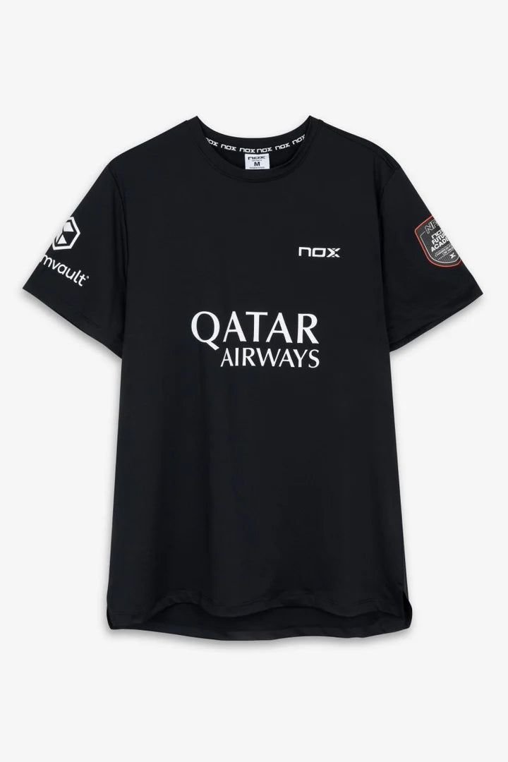 Camiseta Sponsors AT10 Negro de Agustín Tapia