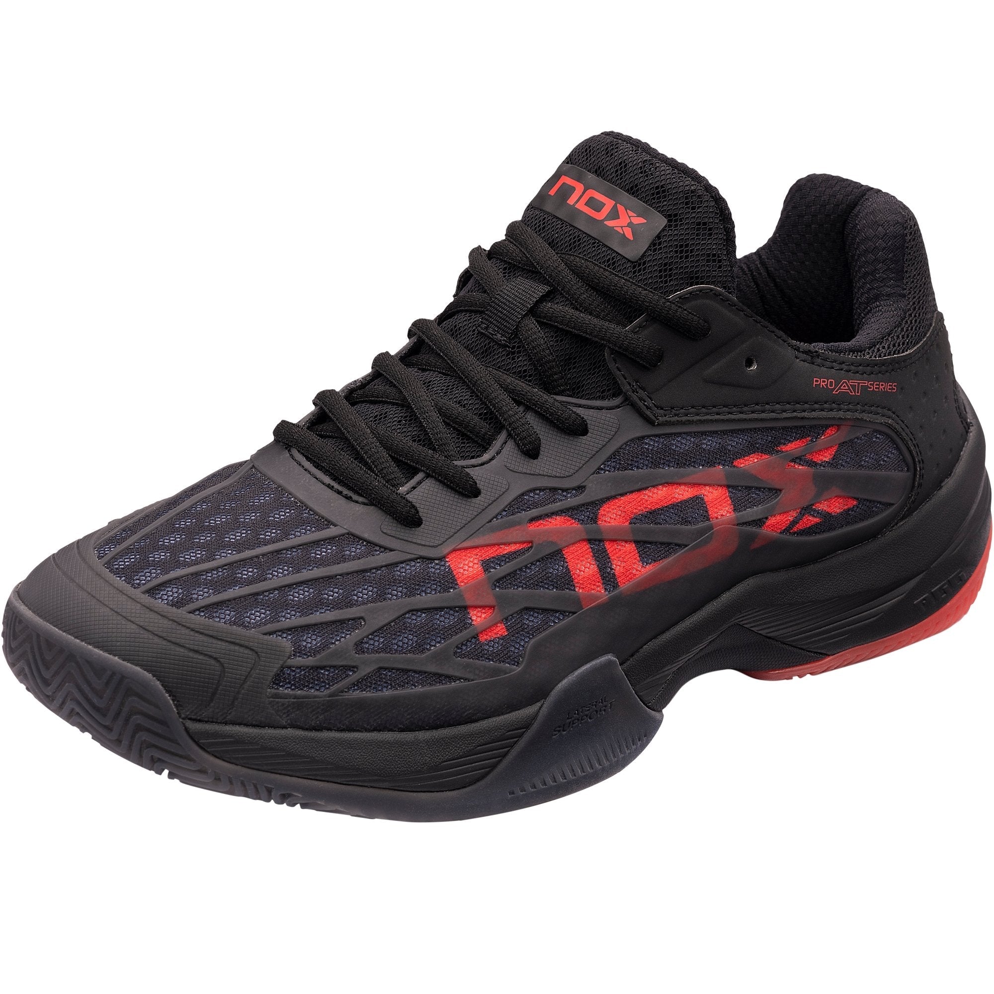 Zapatillas de pádel Nox AT10 LUX Negro/Rojo - NOXat10luxZapatillas