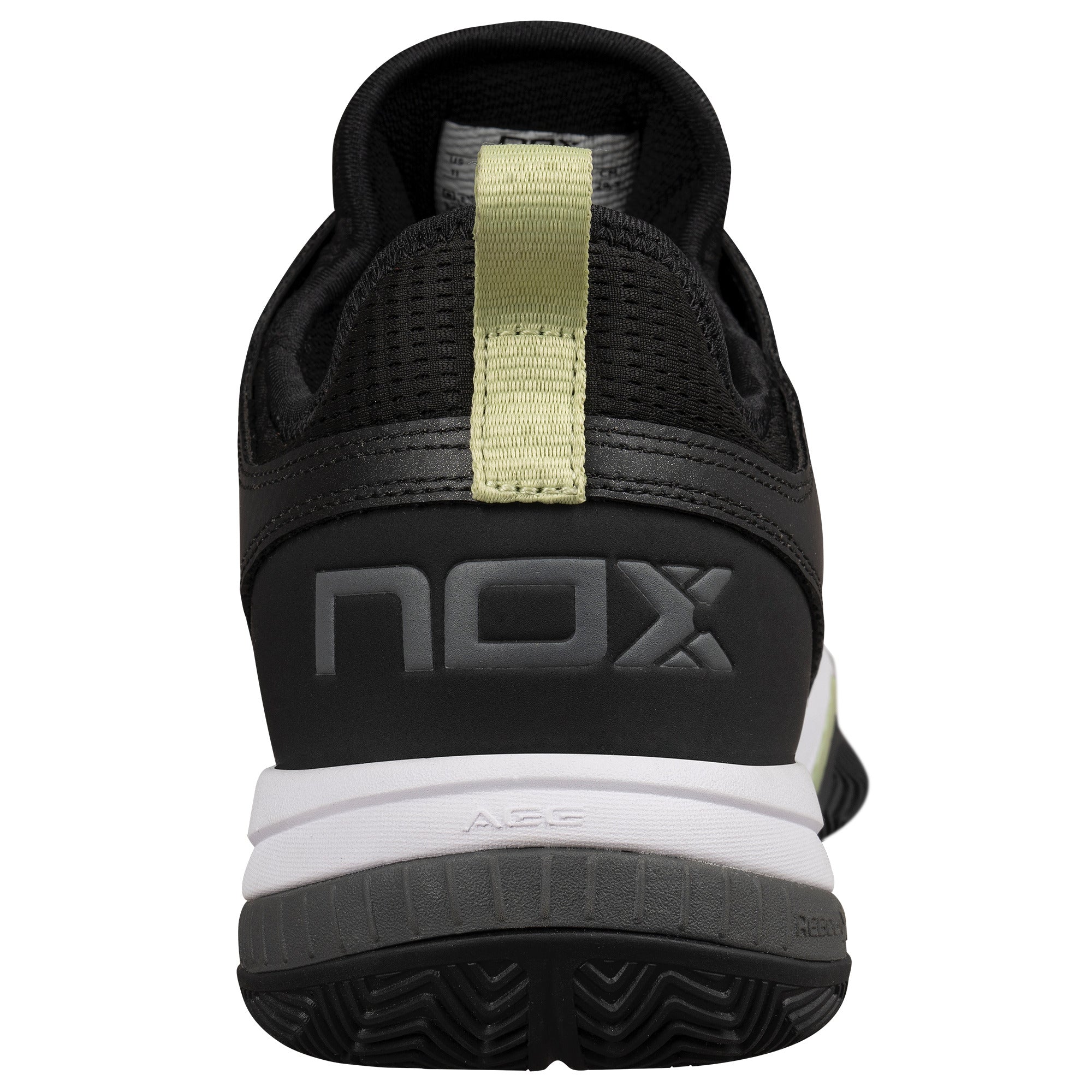 Zapatillas de pádel Nox NERBO Negro/Lima Suave - NOX2024Zapatillas